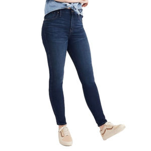 MADEWELL Dark Wash Skinny Jeans Size 33 High Rise Denim Straight Jeans